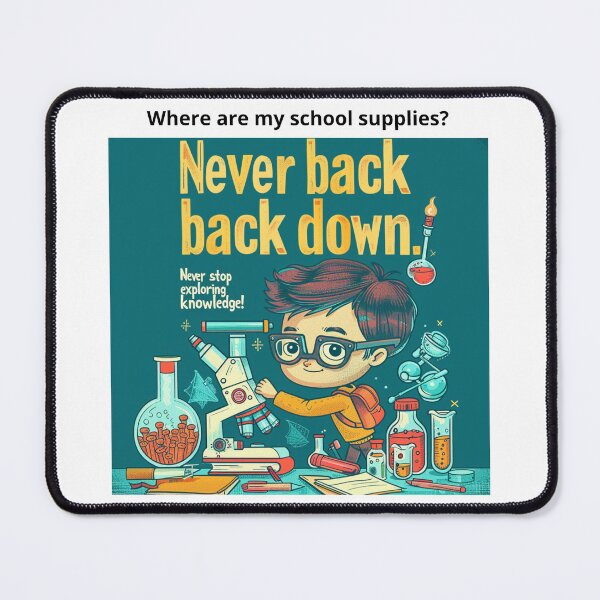 Item preview, Never Back Down, Never Stop Exploring Knowledge designed and sold by Darkee1006.