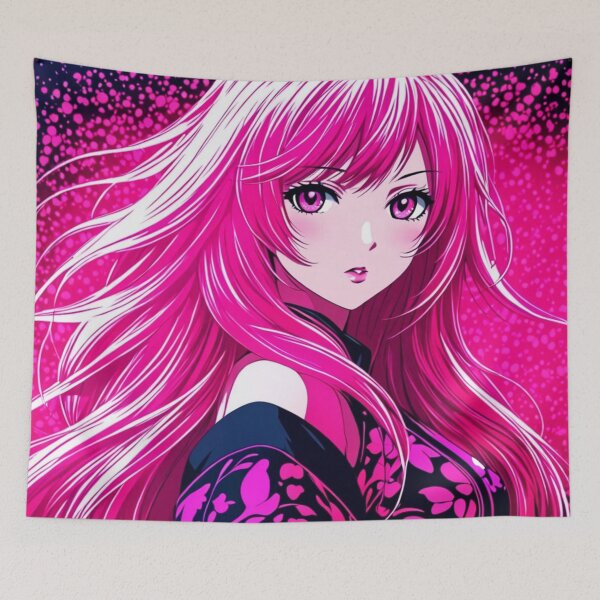 Item preview, Anime love of pink designed and sold by AdultAnime.