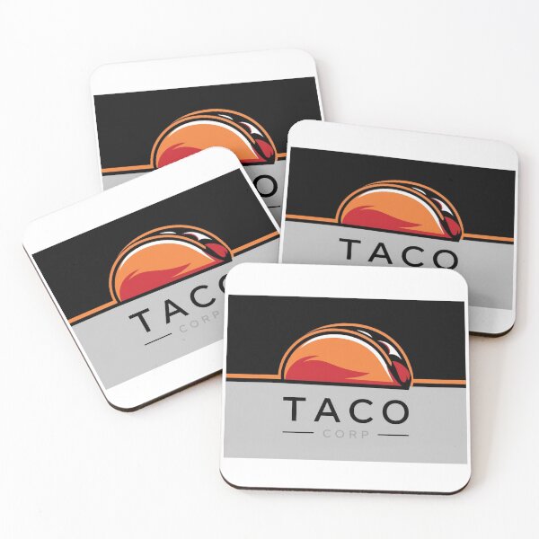 Item preview, Minimalist Taco Corp - Striking and Modern Design designed and sold by Colorful-Garden.