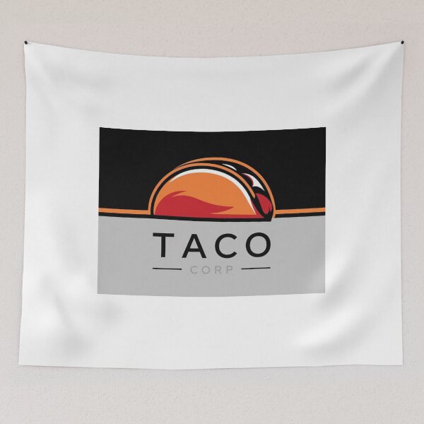 Item preview, Minimalist Taco Corp - Striking and Modern Design designed and sold by Colorful-Garden.