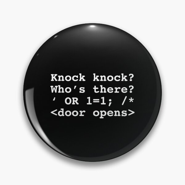 Item preview, Funny Programmer graphic Programming Injection Knock Knock design designed and sold by farhanhafeez.