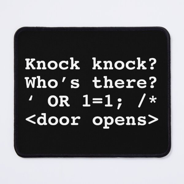 Item preview, Funny Programmer graphic Programming Injection Knock Knock design designed and sold by farhanhafeez.