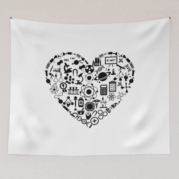 Item preview, Love Science - Science Chemistry Biology Quantum Physics Math STEM designed and sold by farhanhafeez.