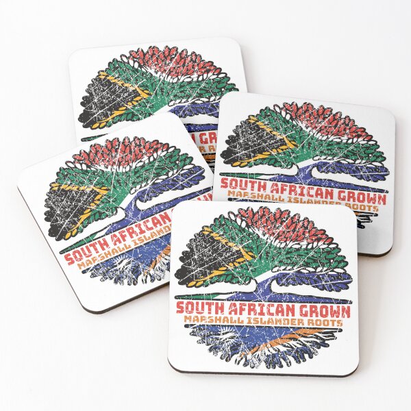 Item preview, Marshall Islands Marshall Islander South African South Africa Tree Roots Flag designed and sold by FlagX.