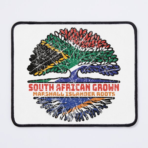 Item preview, Marshall Islands Marshall Islander South African South Africa Tree Roots Flag designed and sold by FlagX.