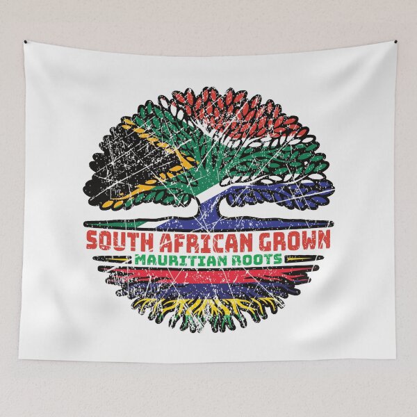 Item preview, Mauritius Mauritian South African South Africa Tree Roots Flag designed and sold by FlagX.