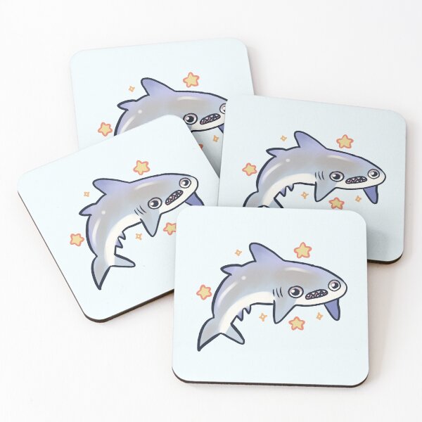 Item preview, White shark illustration  designed and sold by Artofmayara.