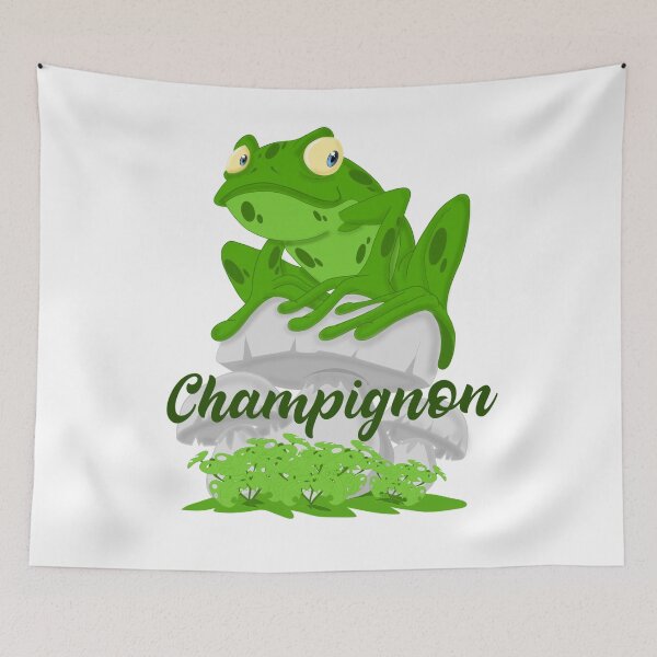 Item preview, Frog and champignon  designed and sold by TheEndDesign.