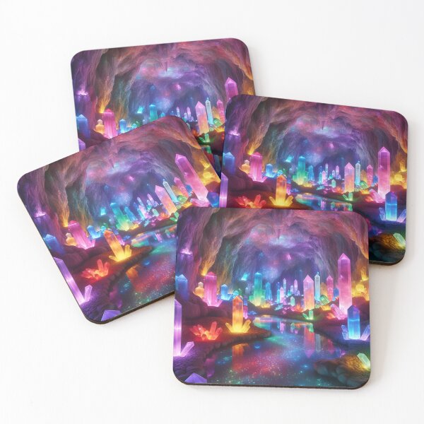 Item preview, Vibrant Crystal Cave Art designed and sold by Fashiospice07.
