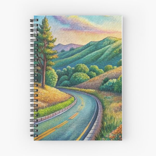 Item preview, Beautiful travel landscape on the road designed and sold by catcraftss.