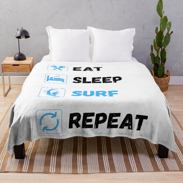 Item preview, Eat, Sleep, Surf, Repeat - icons designed and sold by BloomingByL.
