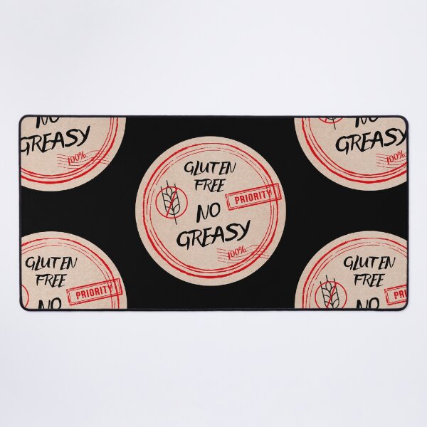 Item preview, Gluten free No greasy. Stamps for celiac disease. Food stamps designed and sold by DendaArt.