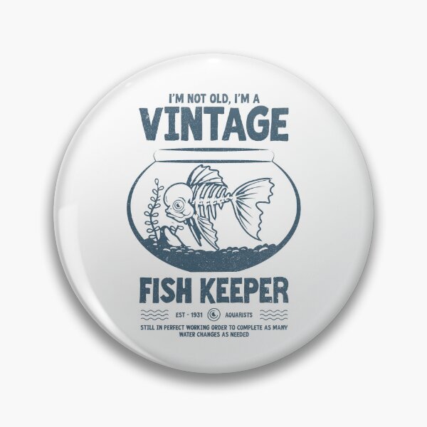 Item preview, Vintage Fish Keeper Tropical Fish Birthday Born In 1931 designed and sold by JRRTs.