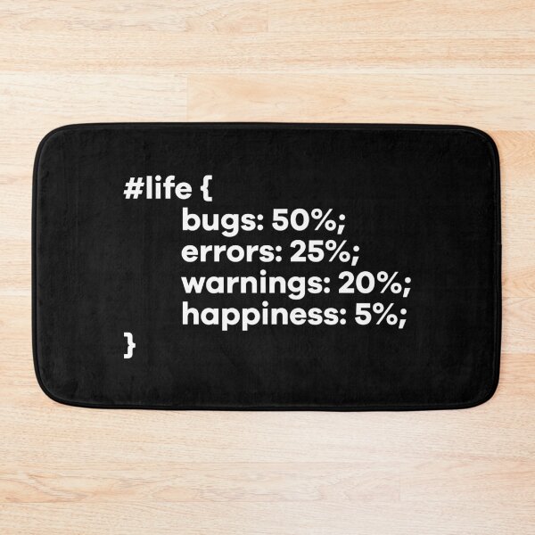 Item preview, Funny Programmer Life Code For Programmers Coder print designed and sold by farhanhafeez.