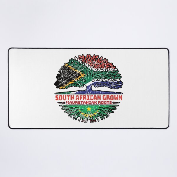 Item preview, Mauretania Mauretanian South African South Africa Tree Roots Flag designed and sold by FlagX.