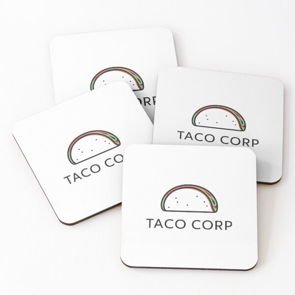 Item preview, Minimalist Taco Corp - Striking and Modern Design designed and sold by Colorful-Garden.
