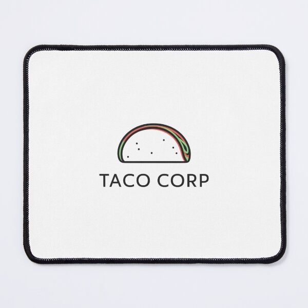 Item preview, Minimalist Taco Corp - Striking and Modern Design designed and sold by Colorful-Garden.