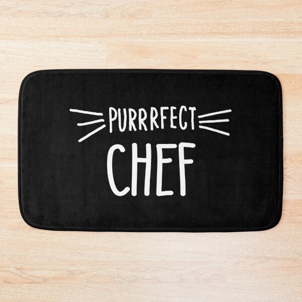 Item preview, Chef Gift Cute Perfect Chef Cat Lover Cook design designed and sold by farhanhafeez.