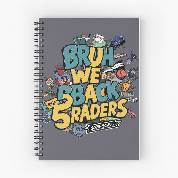 Item preview, Bruh We Back 5th Graders  Back To School T-Shirt designed and sold by MAEN00.