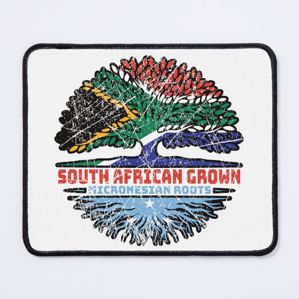 Item preview, Micronesia Micronesian South African South Africa Tree Roots Flag designed and sold by FlagX.