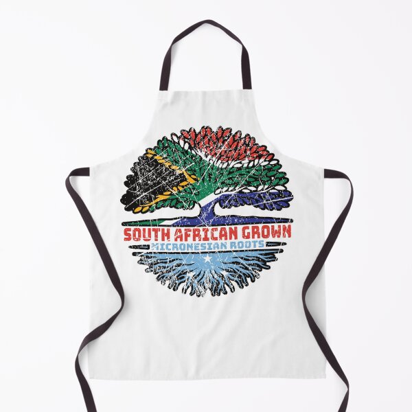 Item preview, Micronesia Micronesian South African South Africa Tree Roots Flag designed and sold by FlagX.