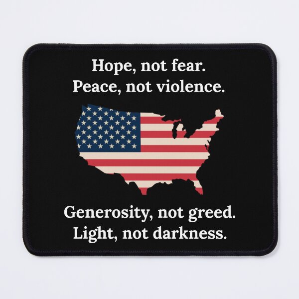 Item preview, Joe Biden Quote - Hope Peace Generosity Light Election 2020 designed and sold by farhanhafeez.