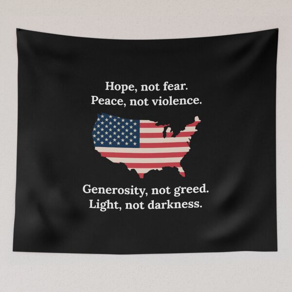 Item preview, Joe Biden Quote - Hope Peace Generosity Light Election 2020 designed and sold by farhanhafeez.