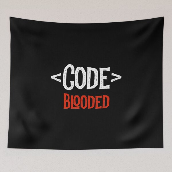 Item preview, Developer Shirt - Code Blooded - Coding Coder Programming designed and sold by farhanhafeez.