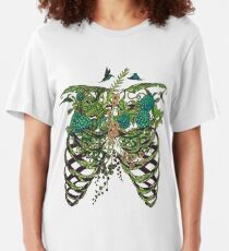 Nature Rib Cage Slim Fit T-Shirt