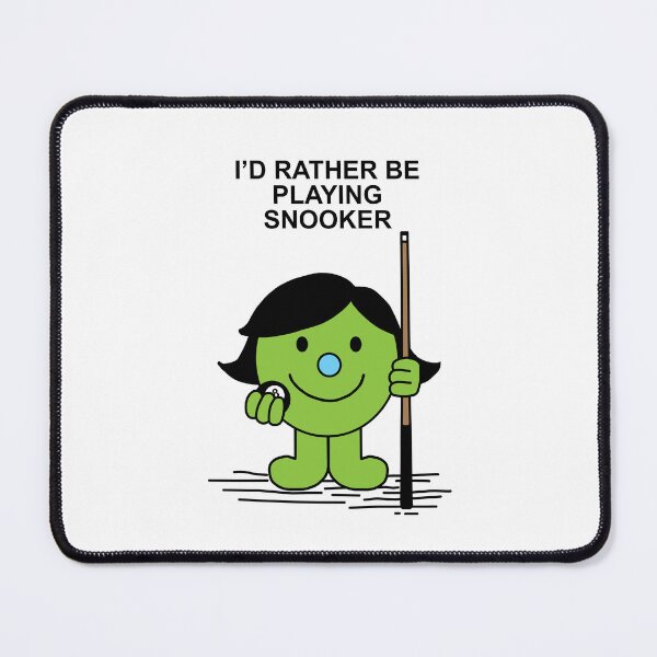 Item preview, Little Miss Id rather be playing Snooker designed and sold by Scat the cat.