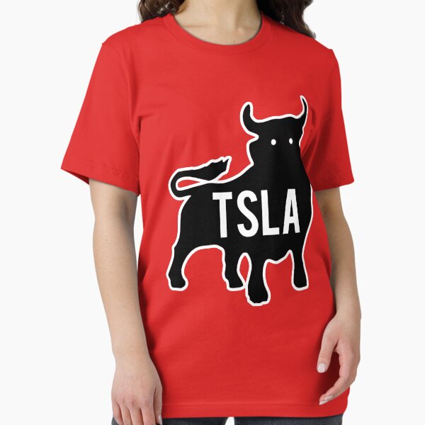 TSLA Bull - Tesla Stock - Elon Musk Essential T-Shirt
