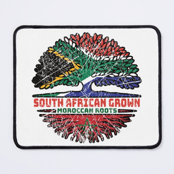 Item preview, Morocco Moroccan South African South Africa Tree Roots Flag designed and sold by FlagX.