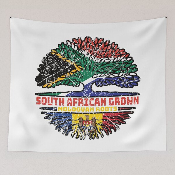Item preview, Moldova Moldovan South African South Africa Tree Roots Flag designed and sold by FlagX.