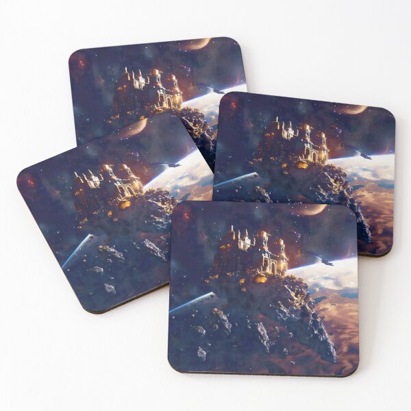 Item preview, Fortress of the Twin Moons designed and sold by AM FineArtPrints.