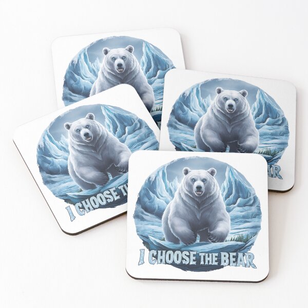 Item preview, I Choose The Bear Motivational Quotes Bear Quotes designed and sold by MALIKABO.