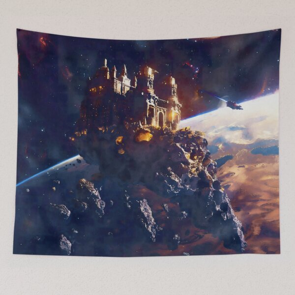 Item preview, Fortress of the Twin Moons designed and sold by AM FineArtPrints.