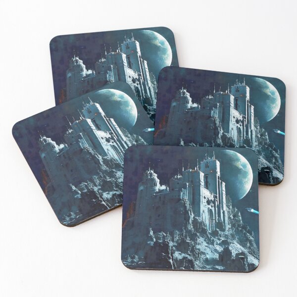 Item preview, Fortress of the Twin Moons designed and sold by AM FineArtPrints.
