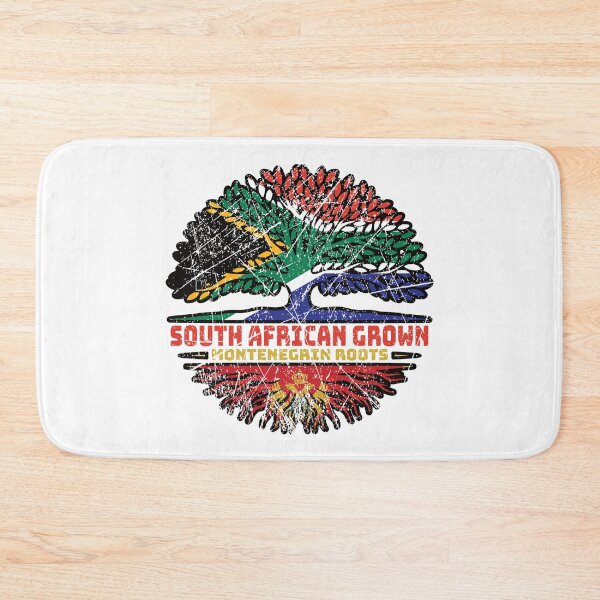 Item preview, Montenegro Montenegrin South African South Africa Tree Roots Flag designed and sold by FlagX.