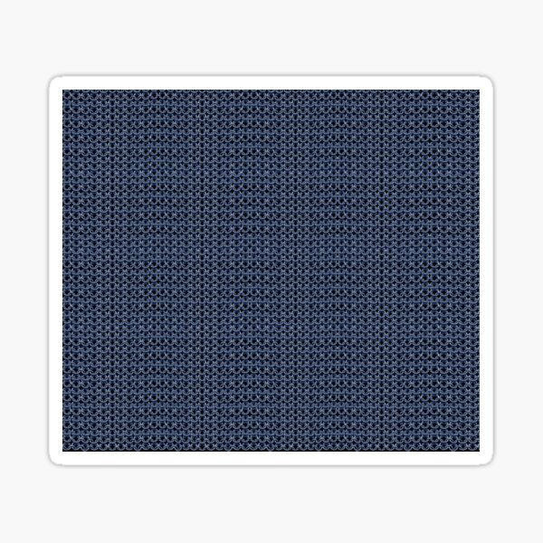 Blue Chainmail Fantasy Medieval Costume Armor Sticker