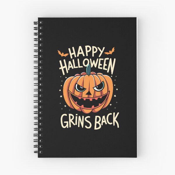 Item preview, Happy Halloween, Grins Back designed and sold by printerrificart.