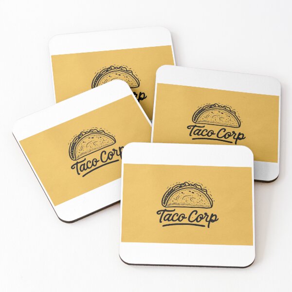 Item preview, Minimalist Taco Corp - Striking and Modern Design designed and sold by Colorful-Garden.