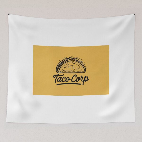 Item preview, Minimalist Taco Corp - Striking and Modern Design designed and sold by Colorful-Garden.