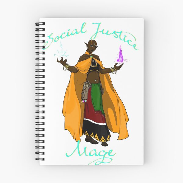 Item preview, Social Justice Mage designed and sold by MakeitGayer.