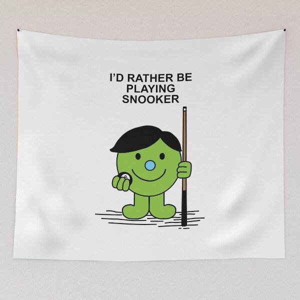 Item preview, Mr Men Id rather be playing snooker designed and sold by Scat the cat.