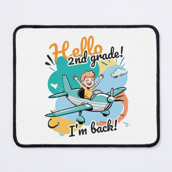 Item preview, Hello 2nd Grade! I'm back! Airplane designed and sold by SiskinArt.