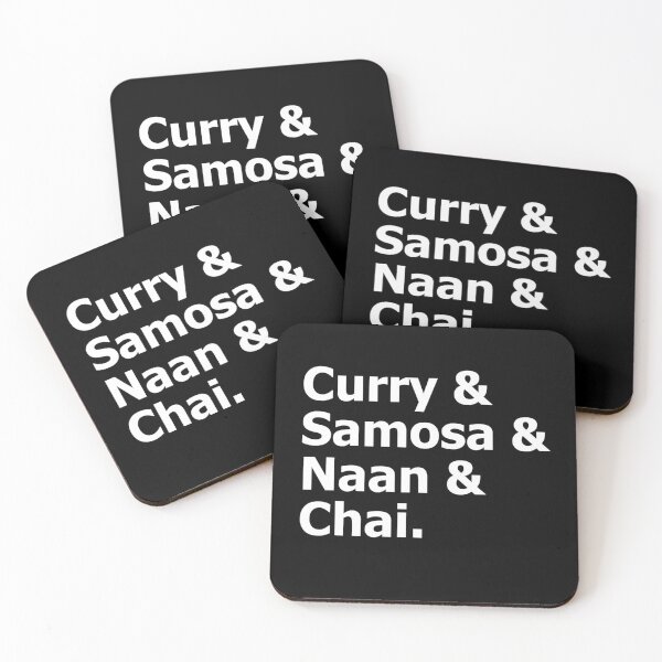 Item preview, Indian Cuisine Lover Curry Samosa Naan Chai Indian Food  designed and sold by The Junto Shop.