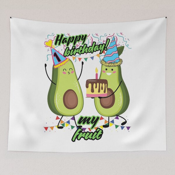 Item preview, HAPPY BIRTHDAY MY FRUIT designed and sold by stickersrafisa.