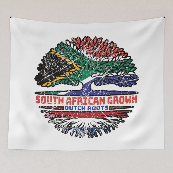 Item preview, Netherlands Dutch South African South Africa Tree Roots Flag designed and sold by FlagX.