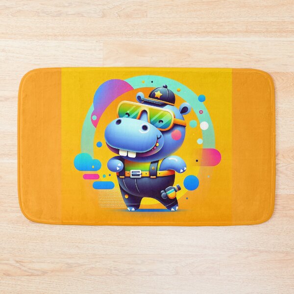 Item preview, The Dancing Hippopotamus designed and sold by 0penvimark.