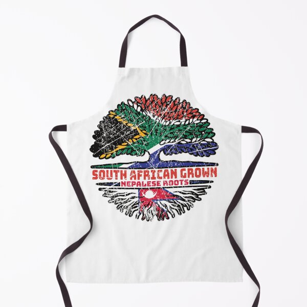 Item preview, Nepal Nepalese South African South Africa Tree Roots Flag designed and sold by FlagX.